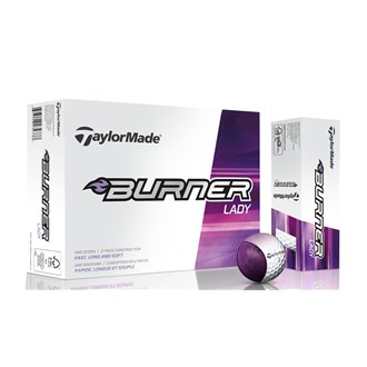 TaylorMade Golf TaylorMade Ladies Burner Golf Balls (12 Balls)