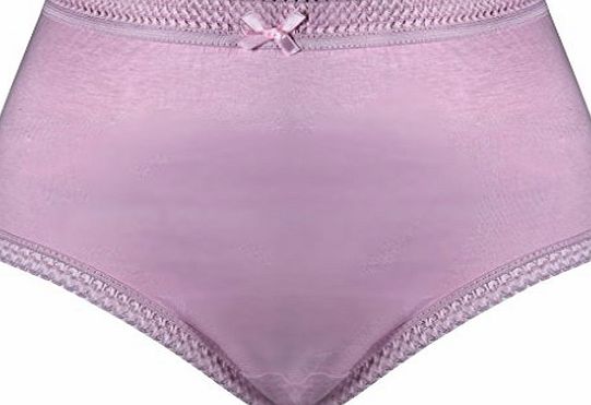 Td 6 Pairs Ladies Full Plus Size Mama Briefs (OS Hip - 42-44``, Assorted)