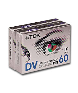 DVM-60 miniDV Camcorder Tape