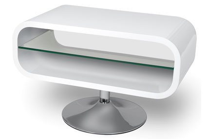 Techlink OPOD - Brilliant White TV Stand `OPOD -