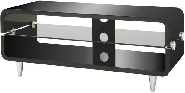 Techlink Ovue OVU100B Piano Black TV Stand `Ovue