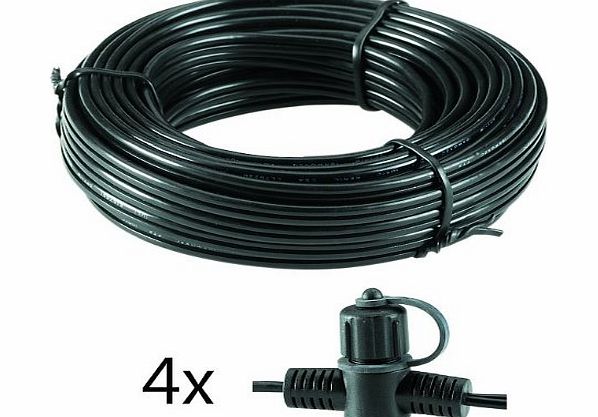 Techmar Garden Lighting Techmar Plug and Play 10 meter Mains Cable