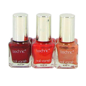 Nail Polish Set in Loop Bag 3 x 7ml - Pink