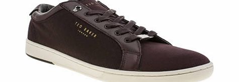 Ted Baker Burgundy Keeran Trainers