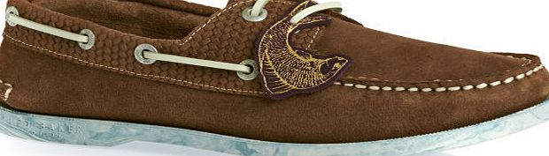 Ted Baker Mens Ted Baker Oliivar Shoes - Tan Suede