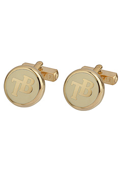 Round Initial Cufflinks XS9M/XC08/VAKU