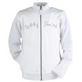 mens zip-through sweat top