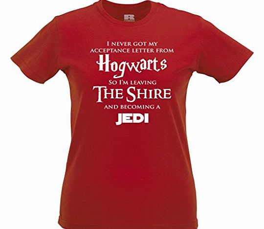 HOGWARTS LOTR JEDI TShirt Star Wars Hobbit Harry Potter Lord of The Rings Parody