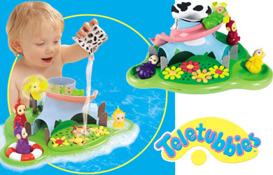 Teletubby Bath Island