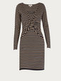 DRESSES NAVY CREAM 8 UK AT-T-O8SKSS1136B