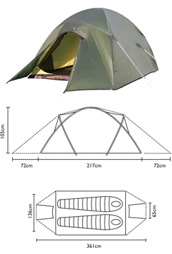 QUASAR SUPERLITE TENT