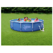 Tesco 12X30 Steel Framed Pool with Pump