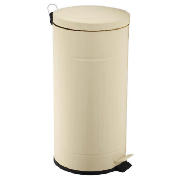 tesco 30l Retro Bin Cream