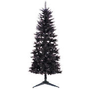 tesco 6Ft Slim Black Tree