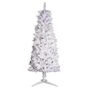 Tesco 6Ft Slim White Tree