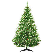 tesco 6ft Snowy Mountain Christmas Tree