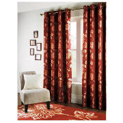 Ava Jacquard lined eyelet Curtains 64 x 54