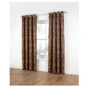 Ava Jacquard lined eyelet Curtains 64 x 72