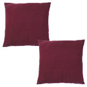 Basic Cushion Large 50X50Cm Plum Direct Fill