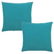 Basic Cushion Large 50X50Cm Teal Direct Fill