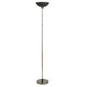 Basic Floor Lamp Black Chrome Finish