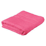 Tesco Bath Sheet, Raspberry