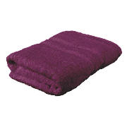 tesco Bath Towel, Aubergine