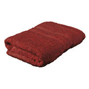 Tesco Bath Towel, Berry