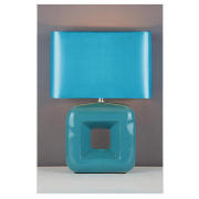 Tesco Bianca Table lamp Aqua