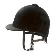 Black Horse Riding Helmet 56 cm