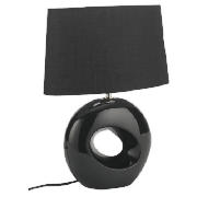 Tesco Calypso Table Lamp Black