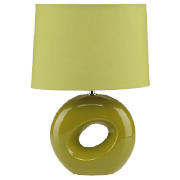 Tesco Calypso Table Lamp Lime