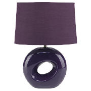 Calypso Table Lamp Plum