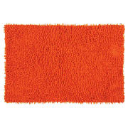 Chenille Bath Mat, Orange