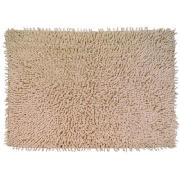 Tesco Chenille Bath Mat, Taupe