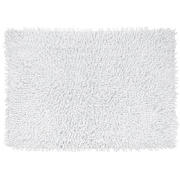 Chenille Bath Mat, White