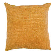 Tesco Chenille Cushion, Gold