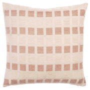 Tesco Chenille Square Cushion, Natural