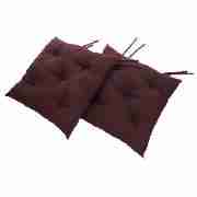 Tesco Chocolate Seat Pads, 2 pack