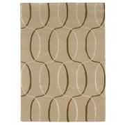 Tesco Circles Geometric Rug, Natural 150x240