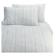 tesco Coastal Stripe Double Duvet Set