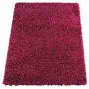 deep pile shaggy 80x150cm raspberry