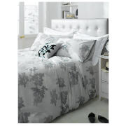 Tesco Designer Rose Print Duvet Set Kingsize,