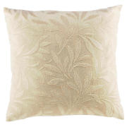 Tesco Embossed Leaf Cushion