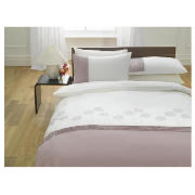 Tesco Erin Emd Duvet Set Double, Ivory