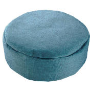 Tesco Faux Barkweave Round Slab, Teal