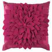 Felt Floral cushion