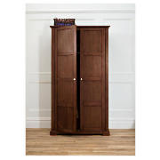 Finest Malabar 2 door Wardrobe, Dark stain