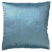 Tesco Finest Plain Silk Cushion, Duck Egg