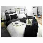 Floral Lace Embroidered Double Duvet Set,
